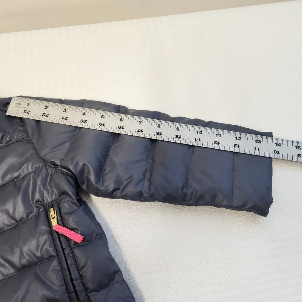 Crewcuts Toddler Down Feathers Gray Jacket With Pick Accents. Size 3T.  #G13